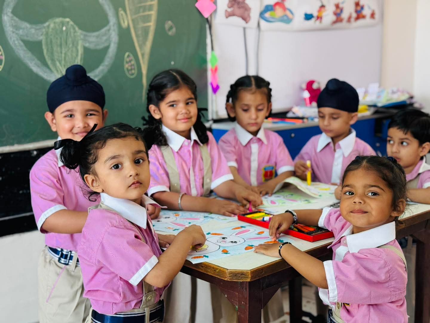 Happy Easter at Modern Nursery School at Modern Senior Secondary School, Patiala